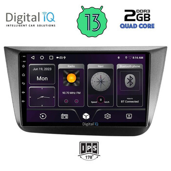 DIGITAL IQ BXB 1570_GPS (9inc) MULTIMEDIA TABLET OEM SEAT ALTEA mod. 2004-2015