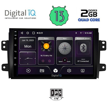 DIGITAL IQ BXB 1688_GPS (9inc) MULTIMEDIA TABLET OEM FIAT SEDICI – SUZUKI SX4 mod. 2005-2013