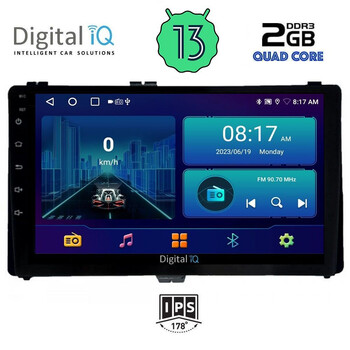 DIGITAL IQ BXB 1703_GPS (9inc) MULTIMEDIA TABLET OEM TOYOTA AURIS mod. 2015> - COROLLA mod. 2017-2019