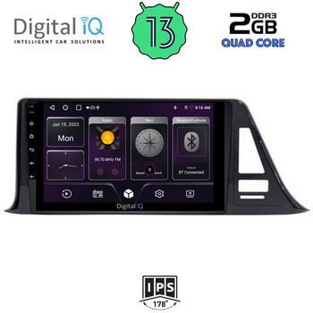 DIGITAL IQ BXB 1709_GPS (9inc) MULTIMEDIA TABLET OEM TOYOTA CH-R mod. 2017>
