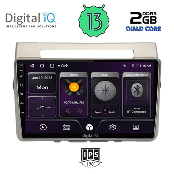 DIGITAL IQ BXB 1711_GPS (9inc) MULTIMEDIA TABLET OEM TOYOTA COROLLA VERSO mod. 2004-2009
