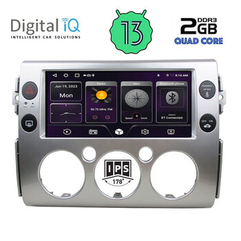 DIGITAL IQ BXB 1717_GPS (9inc) MULTIMEDIA TABLET OEM TOYOTA FJ CRUISER mod. 2007-2013
