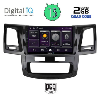 DIGITAL IQ BXB 1720_GPS (9inc) MULTIMEDIA TABLET OEM TOYOTA HILUX mod. 2005-2016