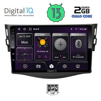 DIGITAL IQ BXB 1731_GPS (9inc) MULTIMEDIA TABLET OEM TOYOTA RAV 4 mod. 2006-2012