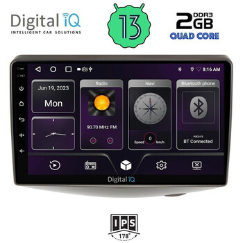 DIGITAL IQ BXB 1735_GPS (9inc) MULTIMEDIA TABLET OEM TOYOTA YARIS mod. 1999-2006