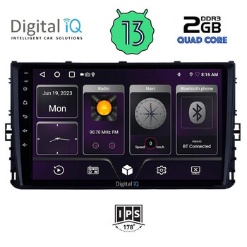 DIGITAL IQ BXB 1758_GPS (9inc) MULTIMEDIA TABLET OEM VW POLO – TROC – TCROSS mod. 2017>