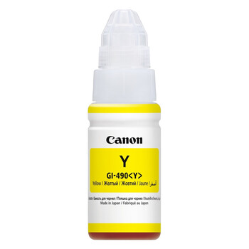 Canon Μελάνι Inkjet GI-490 Yellow (0666C001) (CAN-GI490Y)
