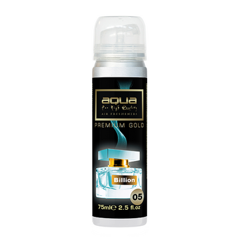 10-782/AQ ΑΡΩΜΑΤΙΚΟ ΑΥΤΟΚΙΝΗΤΟΥ ΣΕ ΣΠΡΕΙ (SPRAY) ΜΕ ΑΡΩΜΑ BILLION PREMIUM GOLD SERIES 75ml AQUA - 1 TEM.