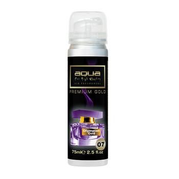 10-801/AQ ΑΡΩΜΑΤΙΚΟ ΑΥΤΟΚΙΝΗΤΟΥ ΣΕ ΣΠΡΕΙ (SPRAY) ΜΕ ΑΡΩΜΑ OLYMPIAN GOD PREMIUM GOLD SERIES 75ml AQUA - 1 TEM.
