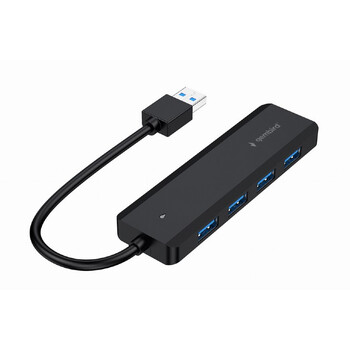 GEMBIRD 4-PORT USB 3.1 (Gen 1) HUB BLACK