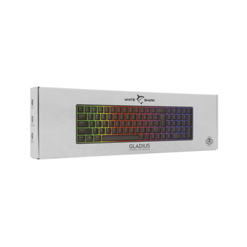 WHITE SHARK GAMING KEYBOARD GK-001114 GLADIUS US WHITE SHARK GAMING KEYBOARD GK-001114 GLADIUS US