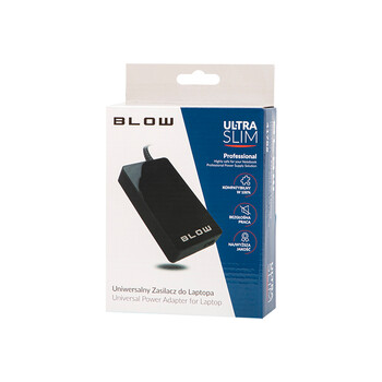 DM-4178 . Universal τροφοδοτικό laptop 90W με σετ βυσμάτων SLIM Blow μαύρο