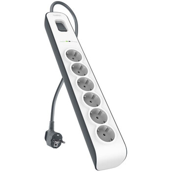 6-outlet Surge Protection Strip with 2M Power Cord