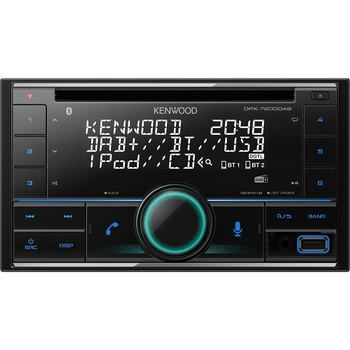 Kenwood DPX-7200DAB CD/USB Receiver with Bluetooth &amp; Digital Radio DAB+ built-in, Spotify &amp; Alexa