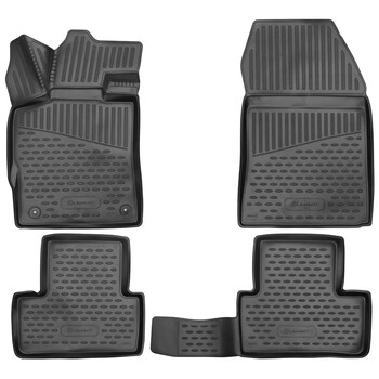 ELEMENT3DAN0652210/NV HYUNDAI KONA 1.0 T-GDi 7DCT 2023+ ΜΑΡΚΕ ΠΑΤΑΚΙΑ ΣΕ ΣΚΑΦΗ TPE ΛΑΣΤΙΧΟ ΣΕ ΜΑΥΡΟ ΧΡΩΜΑ NOVLINE - 4 ΤΕΜ.