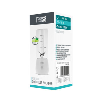 TSA3543 . Μπλέντερ μπαταρίας 450ml 100W Teesa