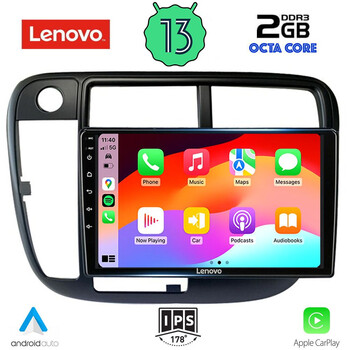 LENOVO LVF 7186_CPA CLIMA (9inc) MULTIMEDIA TABLET OEM HONDA CIVIC mod. 1995-2001