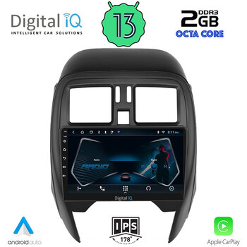 DIGITAL IQ RTC 5459_CPA (SQUARE) (9inc) MULTIMEDIA TABLET OEM NISSAN MICRA mod. 2010-2014