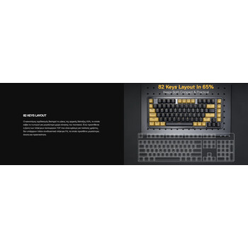 Gaming πληκτρολόγιο - Redragon ELF K649YP-RGB