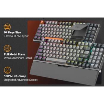 Gaming πληκτρολόγιο - Redragon Olaf K648GG-RGB