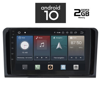 IQ-AN X1146_GPS (TABLET). MERCEDES ML (W164) - GL (X164) mod. 2005-2012   ANDROID 10
