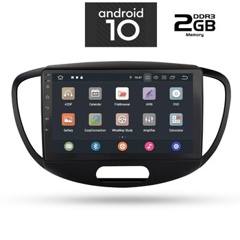 IQ-AN X1086_GPS (TABLET). HUYNDAI  i10 mod. 2008-2013   ANDROID 10