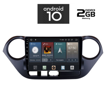 IQ-AN X1087_GPS (TABLET). HUYNDAI i10 mod. 2014-2020   ANDROID 10