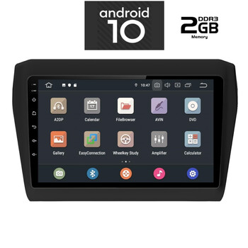 IQ-AN X1236_GPS (TABLET). SUZUKI SWIFT mod. 2017>   ANDROID 10