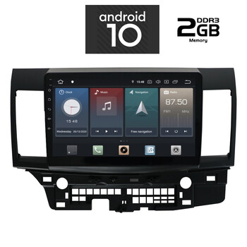 IQ-AN X1154_GPS (TABLET). MITSUBISHI LANCER mod. 2008>   ANDROID 10