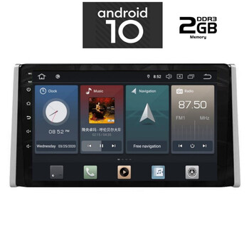 IQ-AN X1272_GPS (10inc). TOYOTA RAV4  mod. 2019>    ANDROID 10
