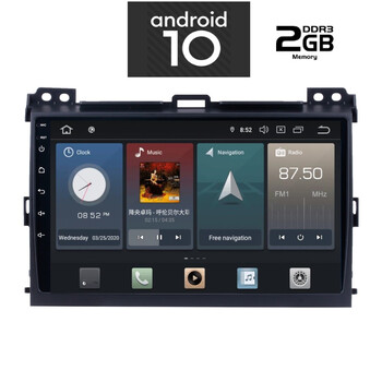 IQ-AN X1273_GPS (TABLET). TOYOTA LANDCRUISER J100  mod. 2003-2009   ANDROID 10