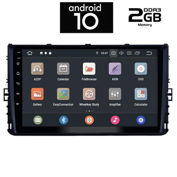 IQ-AN X1284_GPS (TABLET). VW POLO - T-ROC - T-CROSS mod. 2017>   ANDROID 10