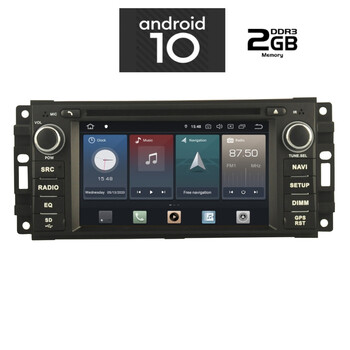 IQ-AN X512_GPS. CHRYSLER - DODGE - JEEP mod. 2007>   ANDROID 10