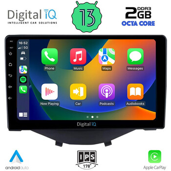 DIGITAL IQ RTC 5715_CPA CLIMA (9inc) MULTIMEDIA TABLET OEM CITROEN C1-PEUGEOT 108-TOYOTA AYGO mod. 2014&gt;