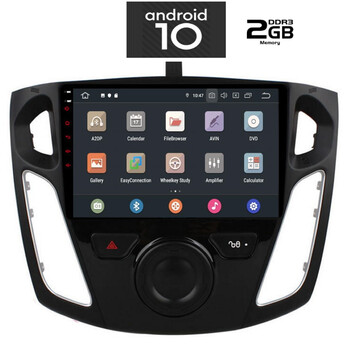 IQ-AN X1055_GPS (TABLET). FORD FOCUS mod. 2012-2015   ANDROID 10