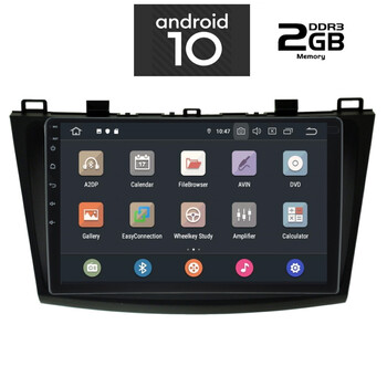 IQ-AN X1133_GPS (TABLET). MAZDA 3  mod. 2009-2016    ANDROID 10
