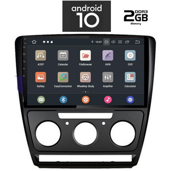 IQ-AN X1215_GPS (TABLET). SKODA OCTAVIA 5 mod. 2005-2012    ANDROID 10