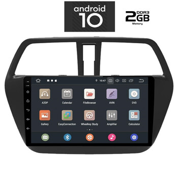 IQ-AN X1239_GPS (TABLET). SUZUKI SX4 SCROSS  mod. 2014>   ANDROID 10