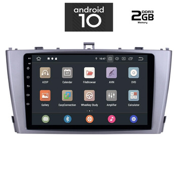 IQ-AN X1260_GPS (TABLET). TOYOTA AVENSIS T27  mod. 2009-2016 (T27)   ANDROID 10