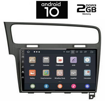 IQ-AN X1285_GPS (TABLET). VW GOLF 7  mod. 2013>   ANDROID 10