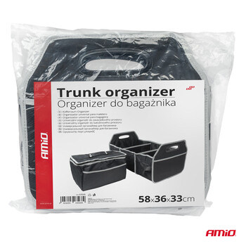 03568/AM ΘΗΚΗ ORGANIZER ΠΟΡΤ ΜΠΑΓΚΑΖ ΜΕ 3 ΘΕΣΕΙΣ &  ΑΦΑΙΡΟΥΜΕΝΗ ΤΣΑΝΤΑ ΙΣΟΘΕΡΜΙΚΗ ΜΕ ΦΕΡΜΟΥΑΡ AMIO - 1 ΤΕΜ.