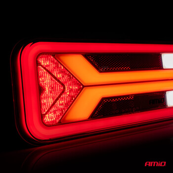 03575/AM ΦΑΝΑΡΙ ΤΡΕΙΛΕΡ / ΦΟΡΤΗΓΟΥ ΠΙΣΩ 10-30V DYNAMIC LED 5 ΧΡΗΣΕΩΝ ΑΡΙΣΤΕΡΟ 305x140x35 mm RCL-09-L ΑΜΙΟ - 1 ΤΕΜ.