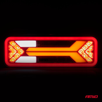 03576/AM ΦΑΝΑΡΙ ΤΡΕΙΛΕΡ / ΦΟΡΤΗΓΟΥ ΠΙΣΩ 10-30V DYNAMIC LED 5 ΧΡΗΣΕΩΝ ΔΕΞΙ 305x140x35 mm RCL-09-R ΑΜΙΟ - 1 ΤΕΜ.