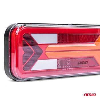 03576/AM ΦΑΝΑΡΙ ΤΡΕΙΛΕΡ / ΦΟΡΤΗΓΟΥ ΠΙΣΩ 10-30V DYNAMIC LED 5 ΧΡΗΣΕΩΝ ΔΕΞΙ 305x140x35 mm RCL-09-R ΑΜΙΟ - 1 ΤΕΜ.