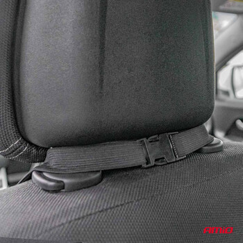 03624/AM ΠΛΑΤΟΚΑΘΙΣΜΑ ΘΕΡΜΑΙΝΟΜΕΝΟ 12V 98x50cm ΑΦΡΩΔΕΣ ΥΛΙΚΟ ΚΑΙ ΥΦΑΣΜΑ ΜΑΥΡΟ AMIO - 1 ΤΕΜ.
