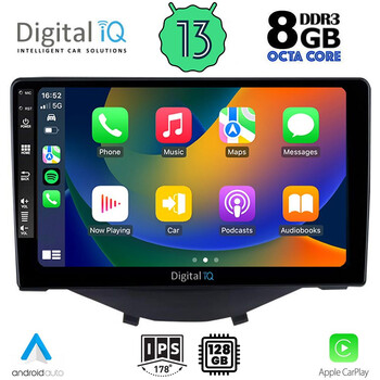 DIGITAL IQ BXD 8715_CPA CLIMA (9inc) MULTIMEDIA TABLET OEM CITROEN C1-PEUGEOT 108-TOYOTA AYGO mod. 2014&gt;