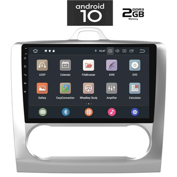 IQ-AN X1050_GPS (TABLET). FORD FOCUS mod. 2005-2011 με CLIMA ή A/C   ANDROID 10