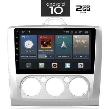 IQ-AN X1050_GPS (TABLET). FORD FOCUS mod. 2005-2011 με CLIMA ή A/C   ANDROID 10