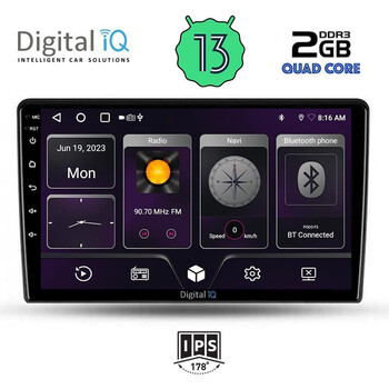 DIGITAL IQ BXB 1300_GPS (9inc) MULTIMEDIA TABLET OEM KIA CEED  mod. 2006-2009