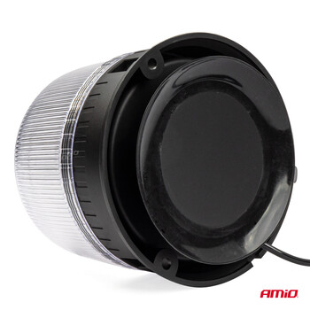 03340/AM ΦΑΡΟΣ DIAMONT W25M ΜΕ ΛΕΥΚΟ ΚΑΠΑΚΙ 12/24V 24xSMD LED ΠΟΡΤΟΚΑΛΙ ΜΑΓΝΗΤΙΚΟΣ ΦΙΣ ΑΝΑΠΤΗΡΑ 131x126mm ΑΜΙΟ - 1 ΤΕΜ.